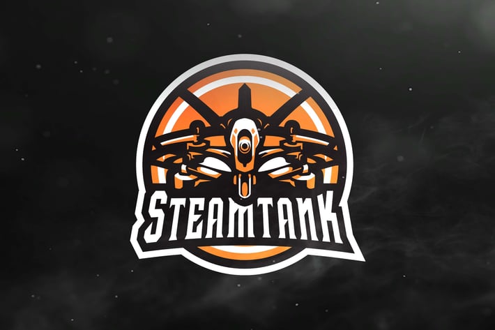 Steam Tank Sport and Esports Logos 