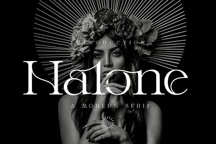Halone Modern Serif Typeface
