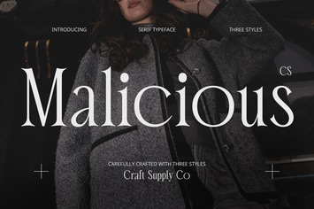 Malicious – Elegant Font
