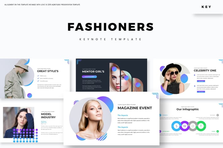 Fashiones - Keynote Template