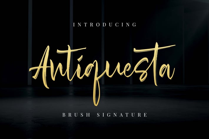 Antiquesta - Brush Signature