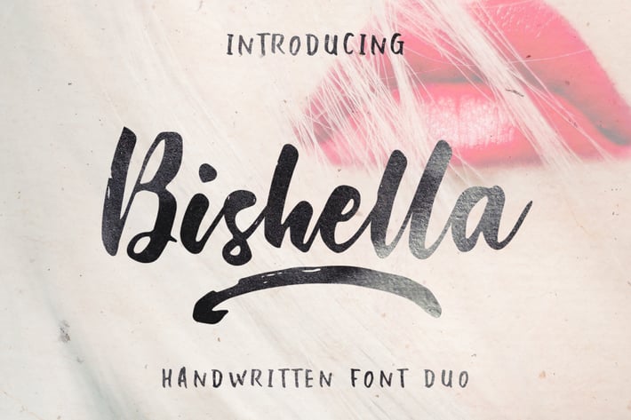 Bishella Font Duo