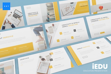 iEdu - Education Keynote Presentation Template