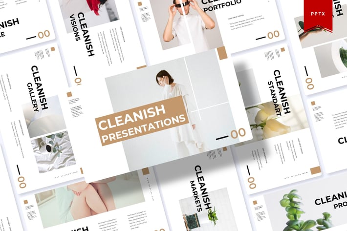 Cleanish | Powerpoint Template
