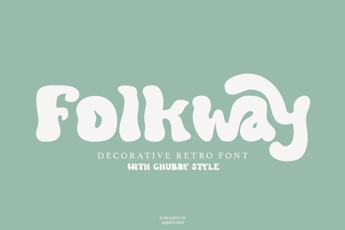 Folkway - Decorative Retro Font