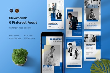 Bluemanth Pinterest Cover
