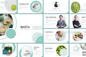 Basta - Fruit Keynote Template