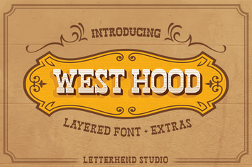 West Hood - 6 Fonts!