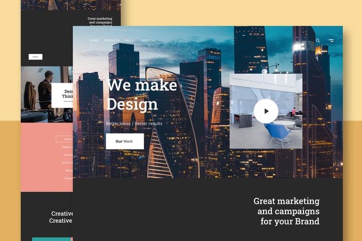 Design & Marketing Agency - Website