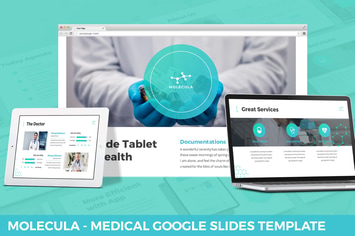 Molecula - Medical Google Slides Template