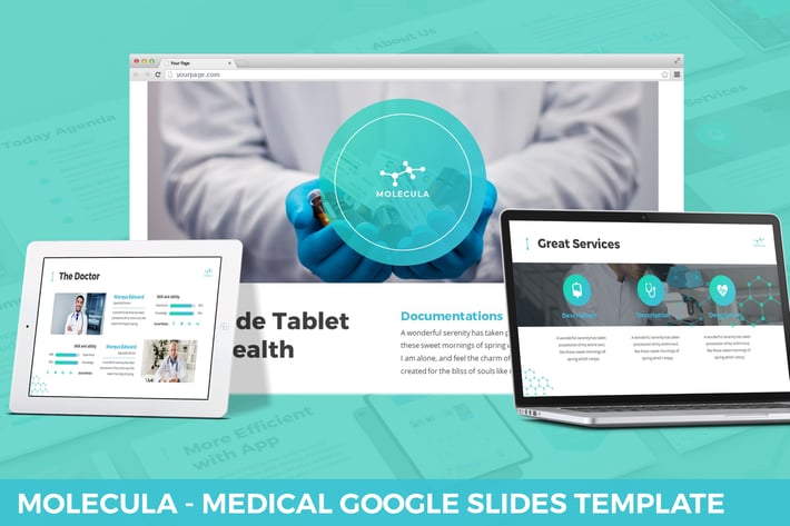 Molecula - Medical Google Slides Template