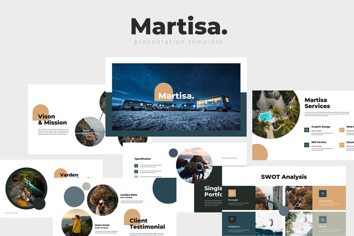 Martisa - Travel Keynote Template