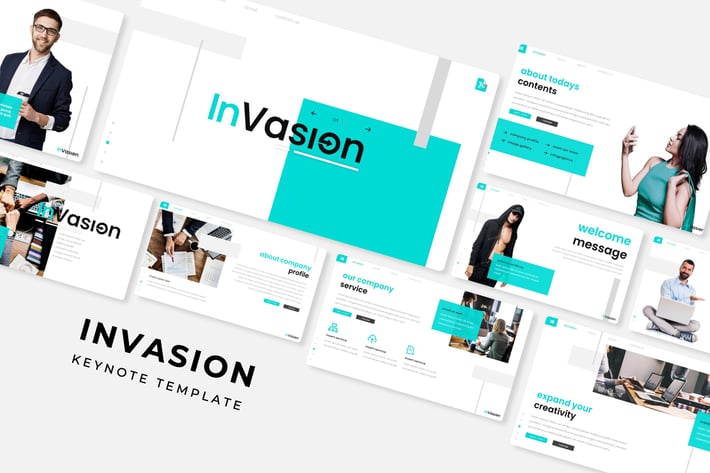 Invasion - Keynote Template