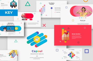 Capsul Creative Keynote Presentation Template