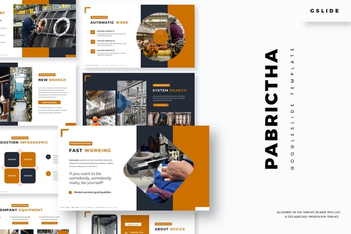 Pabrictha - Google Slides Template