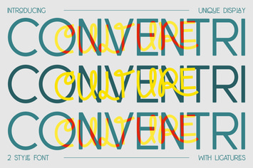 Conventri - Modern Font