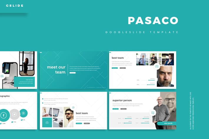 Pasaco - Google Slides Template