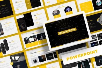 Techno Work - Powerpoint Template