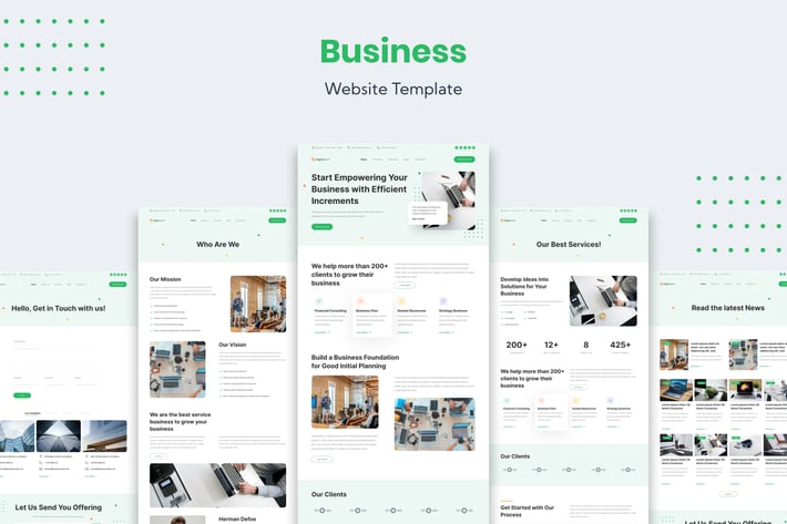 Corporate Business Website Template