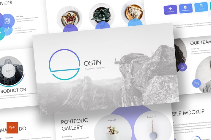 Ostin - Powerpoint Template