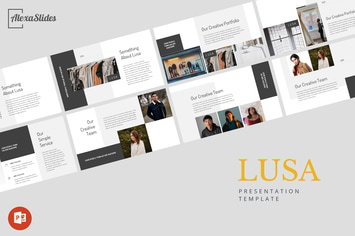 Lusa - Fashion Powerpoint Template