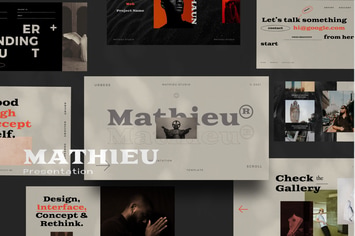 Mathieu - Urban Fashion Powerpoint Templates
