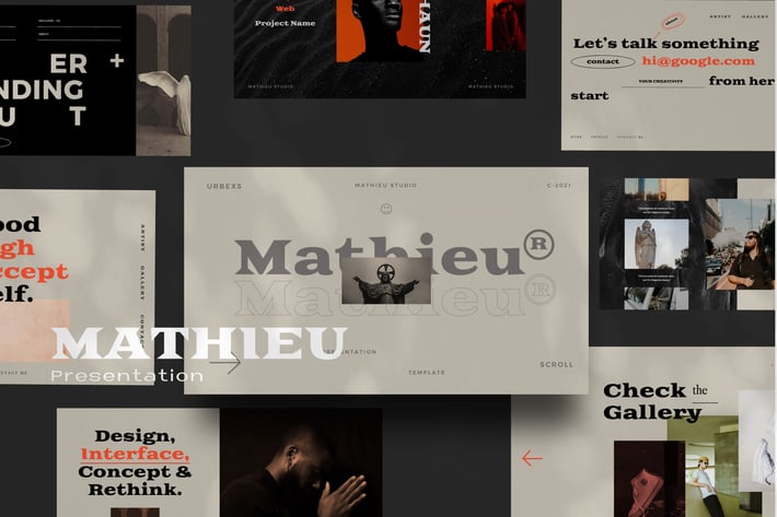 Mathieu - Urban Fashion Powerpoint Templates