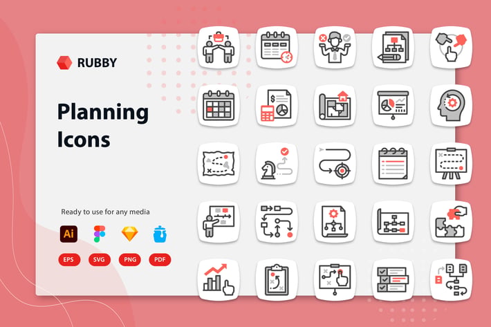 Rubby - Planning Icons