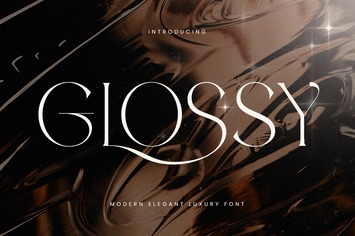 Glossy - Modern Elegant Luxury Font