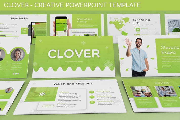 Clover - Creative Powerpoint Template