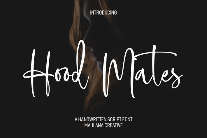 Hoodmates Script Font