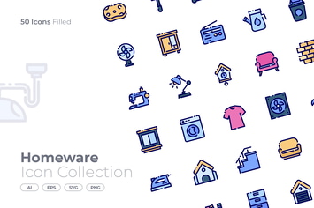 Homeware Filled Icon