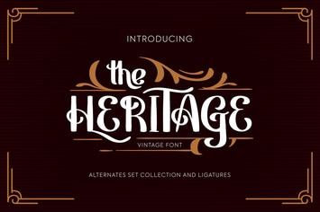 Heritage | Vintage Font