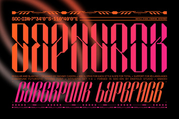 NCL Sephyrok - Cyberpunk Futuristic Tech Font