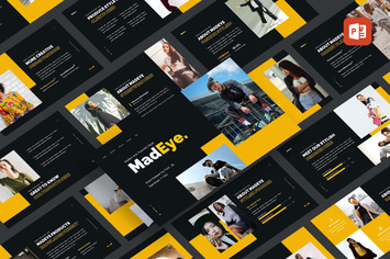 MadEye - Streetwear PowerPoint Template