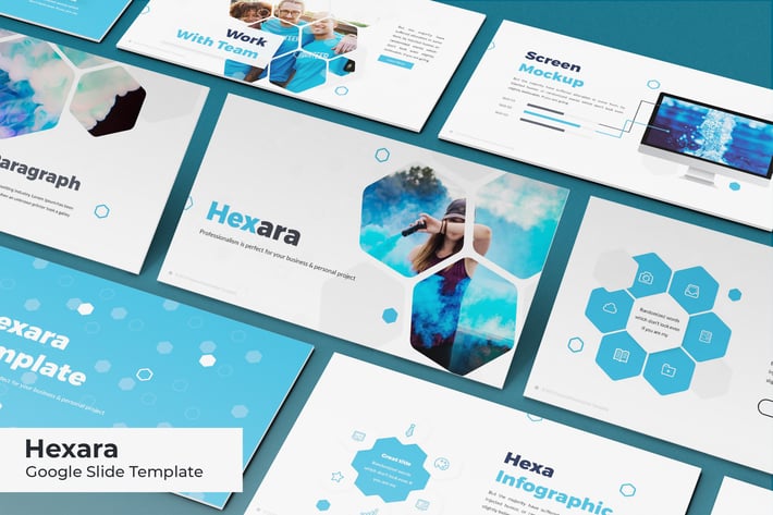 Hexara - Google Slides Template