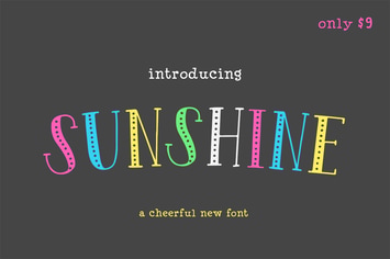 Sunshine Font