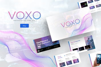 Voxo - Music Keynote Template