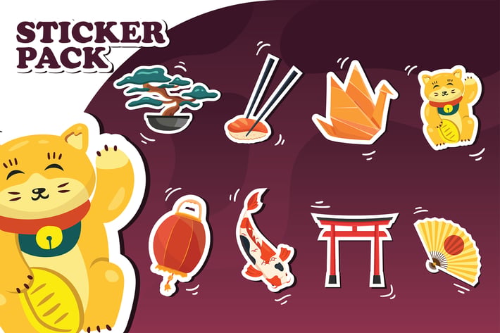 Japanese Stickers