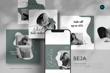 Seja - Instagram Template Set