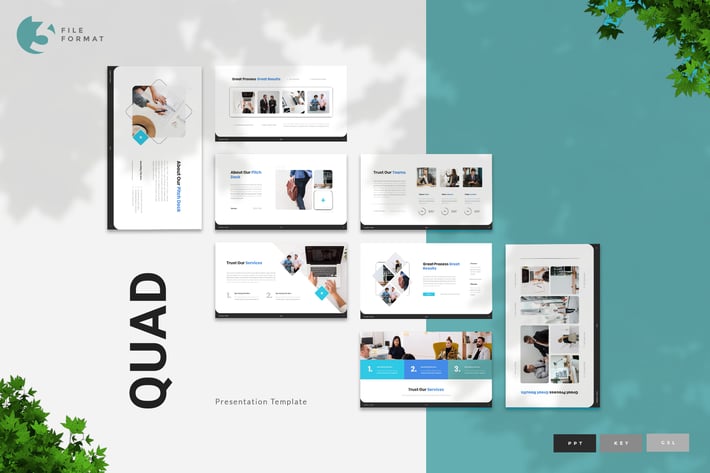 Quad - Corporate Presentation Template