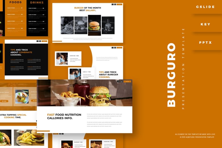Burguro - Presentation Template