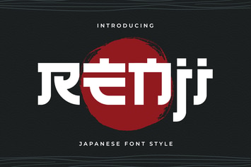 Renji – Japanese Font Style