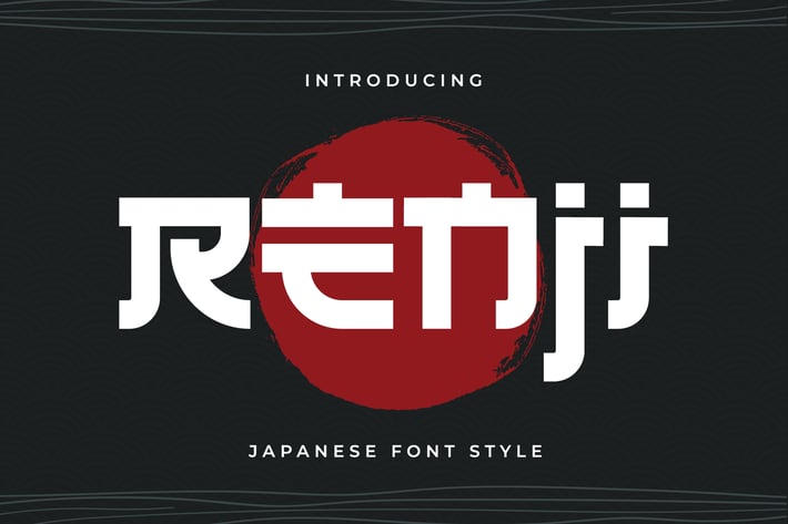 Renji – Japanese Font Style