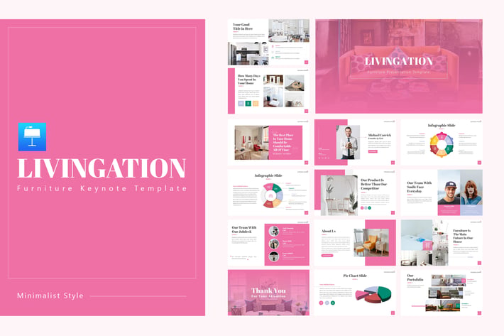  Livingation Keynote Template