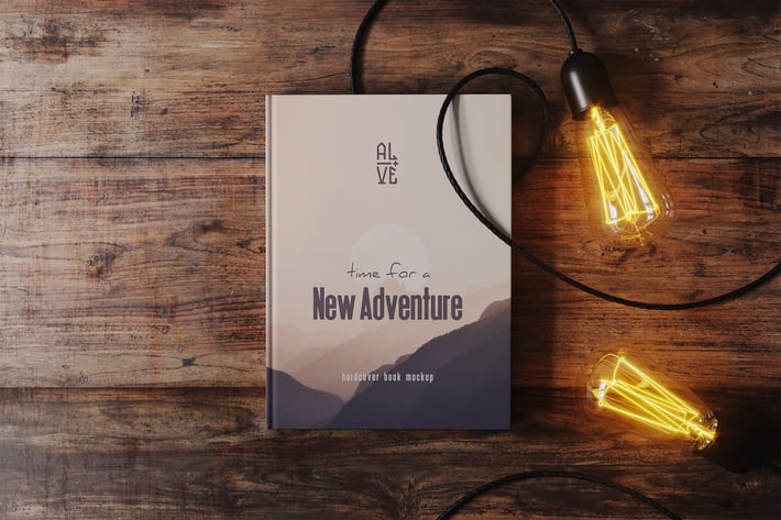 Hardcover Book Mockup