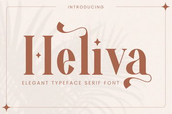 Heliva Elegant Serif Font