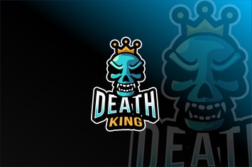 Death King Esport Logo Template