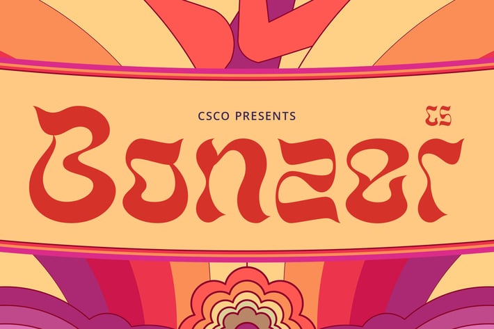 Bonzer – Trippy Font