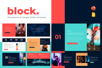 Block Powerpoint & Google Slides Template